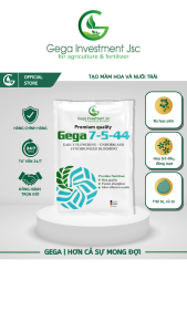 Phân bón nuôi trái to GEGA 7-5-44 kali cao giúp trái chắc nặng Ngọt Trái Củ Màu Đẹp gói 250gr