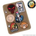 Outdoor Morale Badge Storage Board Armband Organizing Board Arm Badge Adhesive Board Adhesive Badge Display Cloth.4 Pcs/lot. 