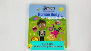 Lift The Flaps Board Book For Kids To Learn Fun Facts About Human Body With 50+ Flaps (Hardcover)