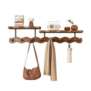 CHUJUN | Multi-Function No-Drill Wall Hanging Coat Rack