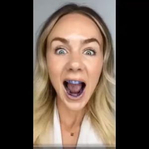 Hismile Teeth Whitening Toothpaste V34 - Purple - Teeth Brightening - High-Speed Whitening - Tooth Care & Cleaning