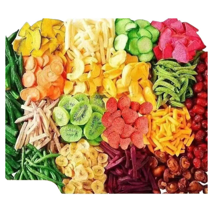 Comprehensive Crispy Fruits and Vegetables Mixed Dehydrated Dried