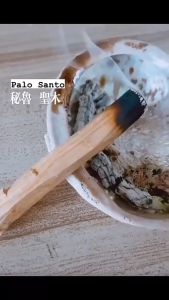 秘鲁圣木 香炉 家居熏香 Palo Santo Wood Stick Meditation & Spiritual Purification Smudge Stick Incense Stick Holder Home Fragrance