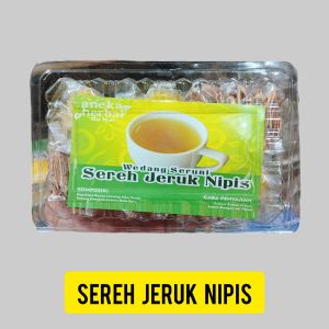 Wedang seruni Jogja - minuman sereh jeruk nipis praktis - minuman herbal alami - minuman oleh-oleh Jogja