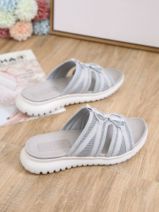 ฤดูร้อน นุ่ม รองเท้าแตะคนท้องด้านล่าง ผู้หญิง กลางแจ้ง หลากหลาย รองเท้าแตะชายหาดแฟชั่นกีฬาขนาดใหญ่ 42 รองเท้าแบบสวมสบาย