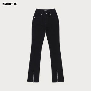SMFK | Design Fitting Stretch Flare Denim Pants