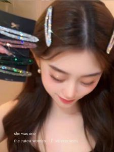 Original Water Diamond Elegant Hair Clip Side Bangs Fragmented Hair Card Back of Head Snap Clip Fashionable Hair Accessories