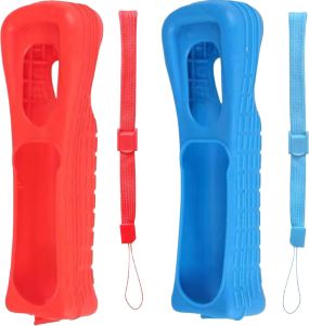 2pcs Replacement Remote Game Controller Cover Silicone for Wii Remote Controller