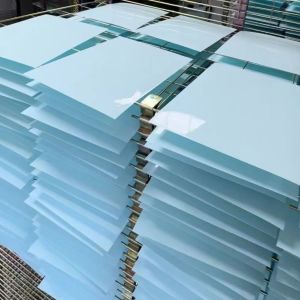 Kemeng Blue Background Laser Water Transfer Printing Decal Paper A4 Clear/Transparent Waterslide Decal Paper For Glass Ceramic