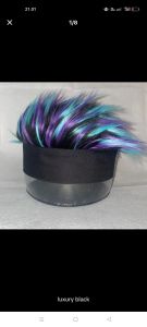 Topi Rambut Anak Viral Spesial/ Topi Bulu Rambut Cosplayer Gradasi Anak Viral Satoru Gojo Wibu Anime 5-13 Tahun