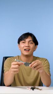 MSTIANQ COD Jam Tangan Wanita Simple Digital Retro Wanita Import