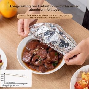 Defasilk | Heat Insulation Freshness Preserving Food Grade Aluminum Foil Cover