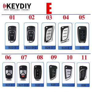 4Pcs/Lot KEYDIY KD Remote Key B01 B05 B09 B10 B11 B12 B15 B18 B21 B22 B25 B27 B28 B29 B30 B33 B34 B35 B36 for KD900 KD-X2 KD-MAX