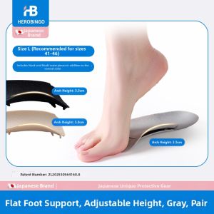 HEROBINGO | High Arch Support Anti-Fatigue Orthopedic Insoles