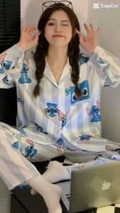 101 HOME   ชุดนอนเเขนยาวขายาว เเฟชั่นใหม่ ลายการฟฟิก น่ารัก มีหลายลายให้ได้เลือกใส่ เนื้อผ้าคุณภาพดีใส่สบายสินค้าพร้อมส่ง ฟรีไซร์