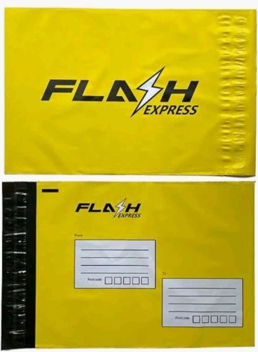 100pcs 50pcs Flash Express Courier Pouch with Self Adhesive | Lazada ...