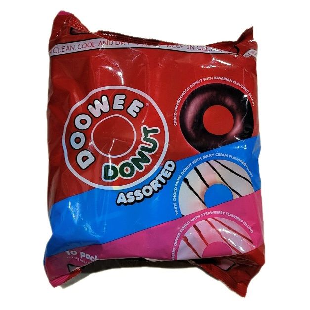 Doowee Donut Assorted 42g 10s Snack | Lazada PH