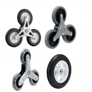 GIANXI | Aluminum Alloy Stair Climbing Trolley Wheel Triangle Design