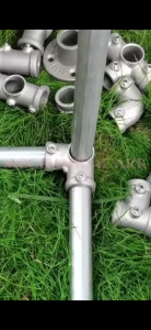 Aluminum Round Pipe Connector 20/25/32mm (1/2"3/4"1") Easy Install Fitting for Furniture/DIY