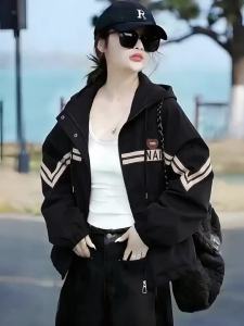 XUNYI | Áo khoác mỏng có mũ trùm