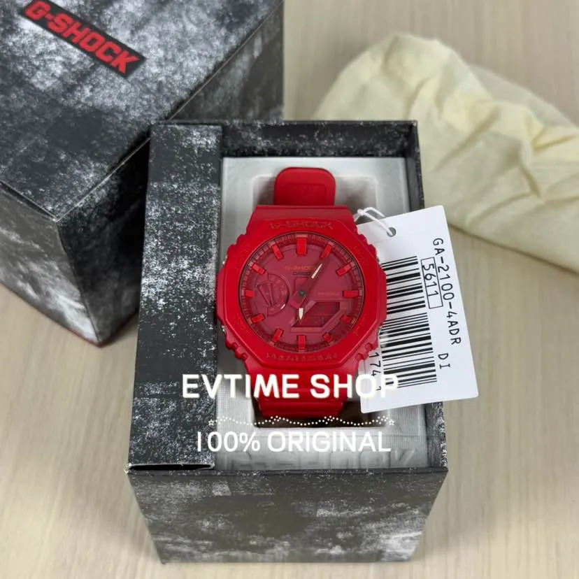 100% ORIGINAL CASIO G-SHOCK TMJ BASIC GA-2100-1ADR GA-2100-1A1DR