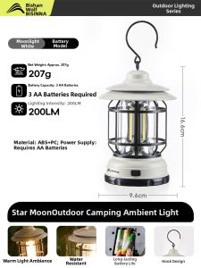 BSWOLF | Long Battery Life Waterproof Charging Camping Light