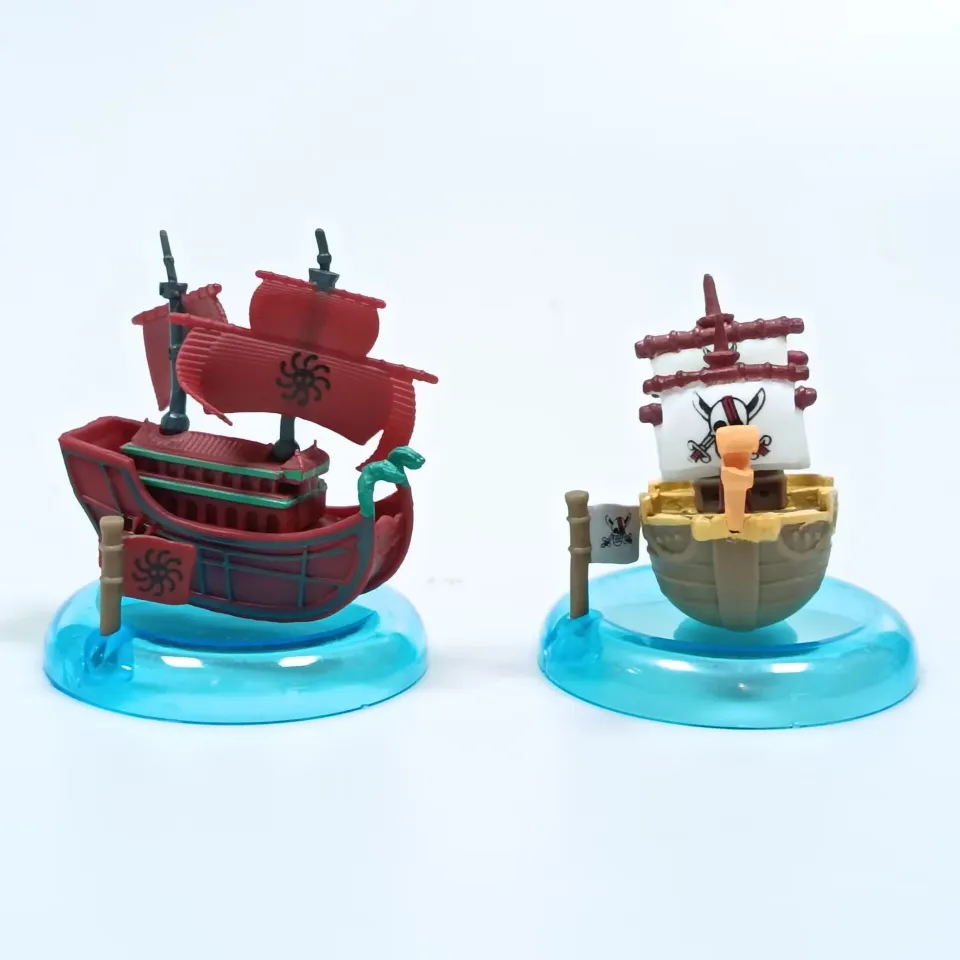 Bandai | One Piece 8 Pirate Ships Merry, Sun, Blackbeard, Model