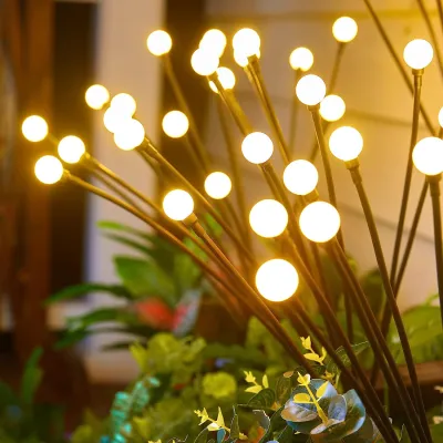 8 Đèn LED Năng Lượng Mặt Trời Ngoài Trời Chống Thấm Nước Chạy Bằng Năng Lượng Ánh Sáng Trang Trí Sân Vườn Lối Đi Ánh Sáng Ấm Áp Nhiều Màu Sắc