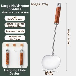 CHUANGSHUNFU | Food Grade 316L Stainless Steel Mini Spoon