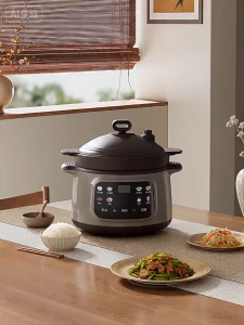 Electric Slow Cooker 1.8L/3.8L Electric Stew Pot Multi-function Cookers Ceramic Liner Automatic Soup Pot Baby Porridge Pot with Malaysia Plug 电炖锅