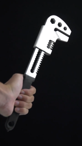 Kunci INGGRIS 12 inch Model F clamp bukaan Jumbo max 80mm kunci Baut pipa Ledeng Press 12"