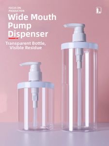 HALEXIONG | Large Capacity Press Bottle Wide Mouth