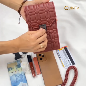 Quinta Sachie Tas Sling Bag Mini dengan Bahan Kulit Sintesis dengan 9 variasi warna