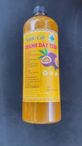[NEW] Nước cốt chanh dây tươi Mangline Farm Đà Lạt 1000 ml lên men tự nhiên đồ uống giải khát cung cấp nhiều vitamin C