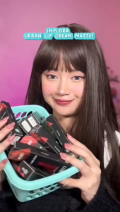 Lipkrim implora implora urban lipcream matte kemasan baru