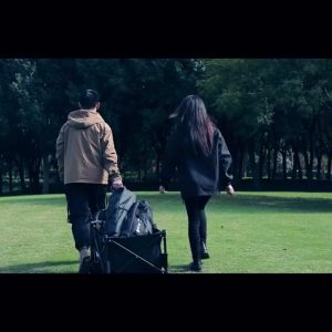 KEEPHIKE เต็นท์กลางแจ้งแบบพกพา กันลม กันฝน กันแดด กางอัตโนมัติ รูปบ้าน พับเก็บได้ ระบายอากาศได้ทุกด้าน