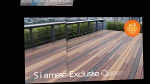 สำหรับการสังเคราะห์สุขภาพ: พื้นไม้สังเคราะห์ ปูสวน ปูริมสระว่ายน้ำ เคลือบสาร Ultrashiled รับประกัน 25 ปี ไม่ซีด ไม่เกิดคราบ