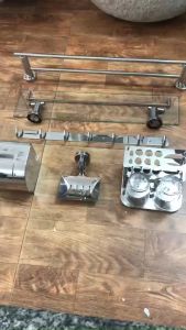 Phụ Kiện phòng tắm Inox 6 Món