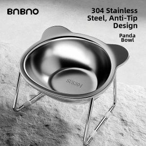 BNBNO | Cervical Protection Stainless Steel Cat Food Bowl
