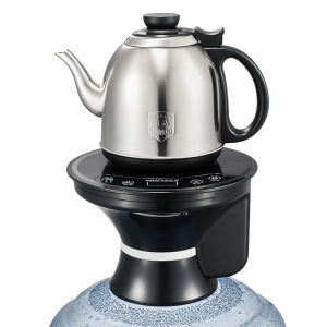 Electric Water Pump Automatic Top-Up Boiler Convenient Stainless Steel 1L Kettle for Cooking Chinese Style Kitchen Utensil