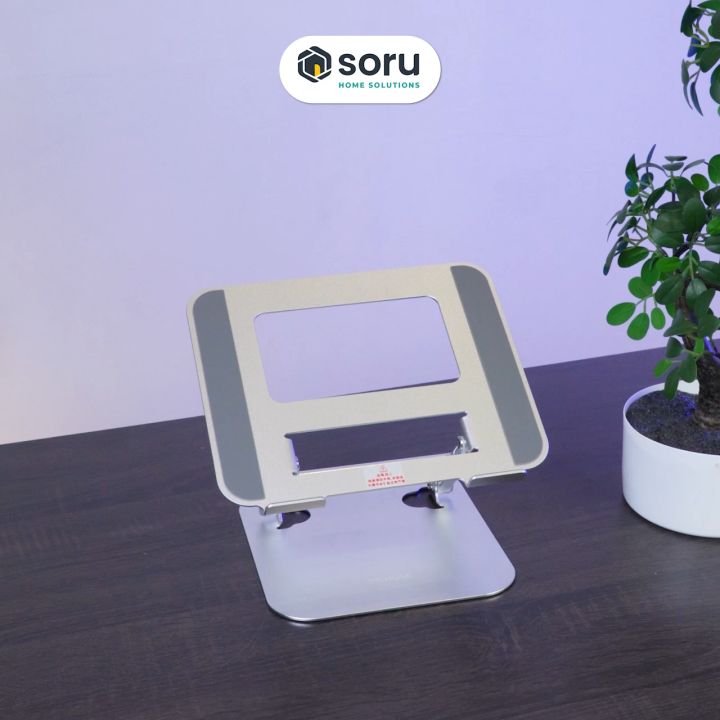 Dudukan Laptop Stand Adjustable Liftable Foldable Aluminium Alloy 515