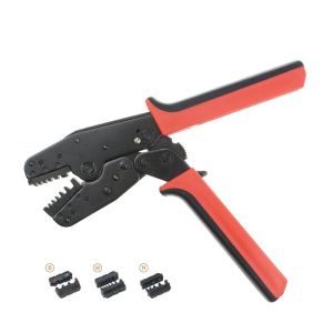 LAS-005 Universal Crimp Of Energy Saving Crimping Pliers Two Sets Of Dies At Both Side For Using And Storing Easily Crimper Tool