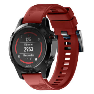 20mm 22mm 26mm Silicone Band Original Strap For Garmin Fenix 7 7X Pro 6X Pro 5X Plus 3 3HR Epix Pro 2 Smart Watch Wristband Belt