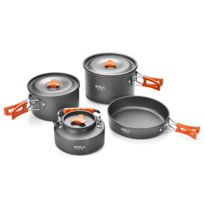 The Primitive | Portable Outdoor Cookware Camping Pot Set