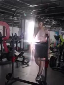 KANGJINHUA บาร์เบลล์บาร์  แกนบาร์เบล ก้านตรง(1.2m/1.5m) ก้าน โค้ง(1.2m)  แกนหยัก แกนยกน้ำหนัก แข่งยกน้ำหนัก อุปกรณ์ฟิตเนส