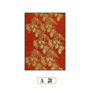 New Chinese Style Living Room Sofa Background Wall Hanging Painting Silver Maple Leaf Decorative Artwork with 3D Texture