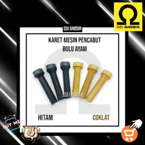 KARET MESIN PENCABUT BULU AYAM WARNA HITAM / PLUCKER / KARET CABUT BULU AYAM / KARET BULU AYAM WARNA HITAM
