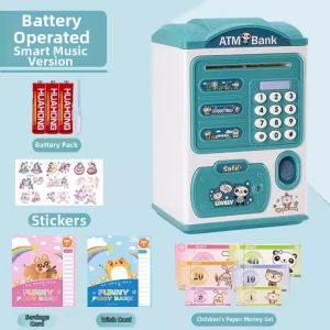 PALONG | Childrens Savings Bank Only Insert No Withdrawal Password Protection