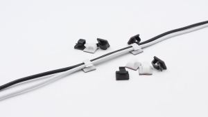 Kẹp Dây Cáp Ô Tô Tự Dính Kẹp Quản Lý Dây Dẫn Kẹp Nhựa Sắp Xếp Dây Cuộn Dây Cho Thiết Bị Điện