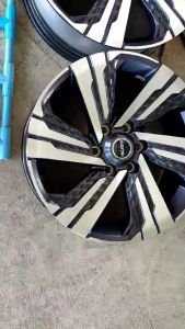 แม็กอีซูซุป้ายแดง สีเดิม ขอบ20 กว้าง7.5 et33 ใส่ isuzu ตัวสูงได้ทุกรุ่น mu-x mu7